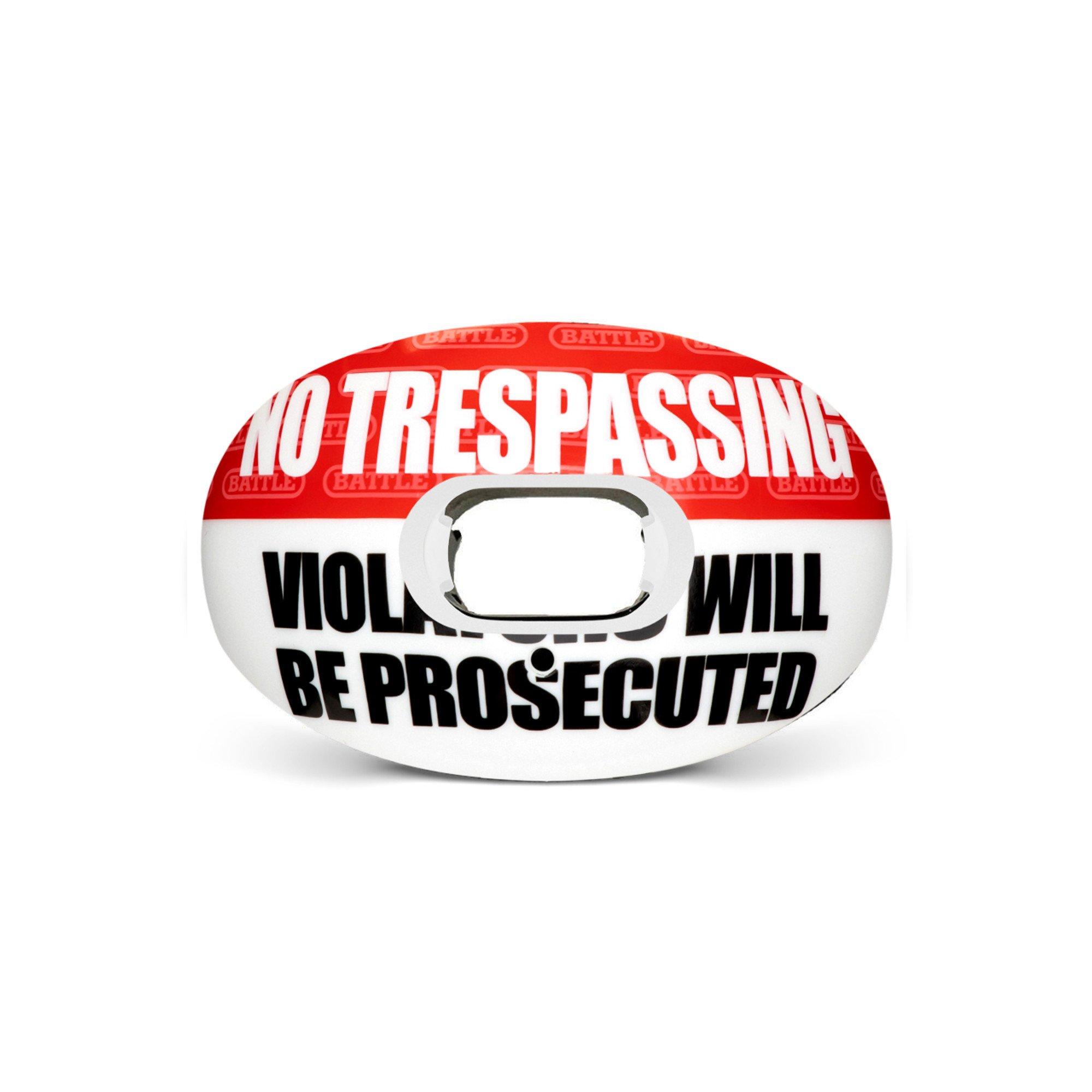 Battle Sports Oxygen No Trespassing Football Mouthguard